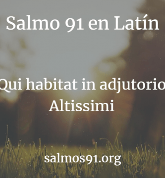salmo 91 en latín