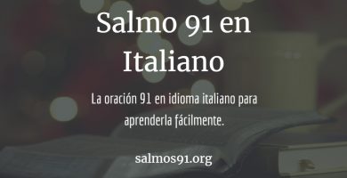 salmo 91 italiano